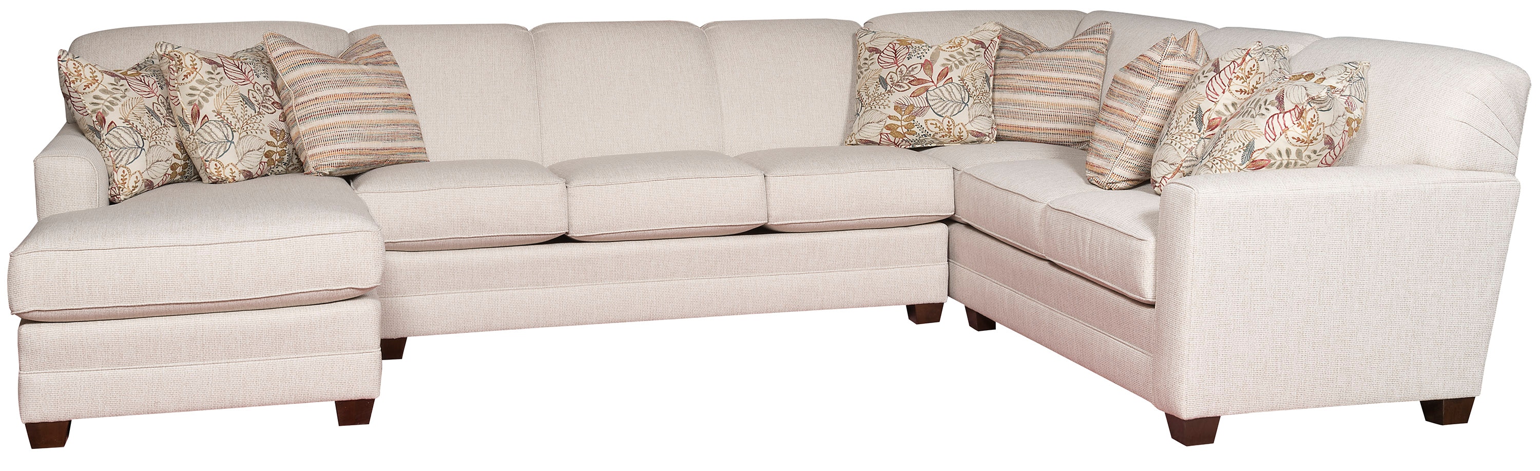 King Hickory Living Room Amy Sectional 7800Sect Aminis